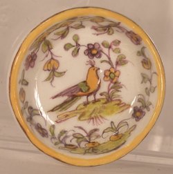 Fiance Bird Shallow Bowl by Henry Bart