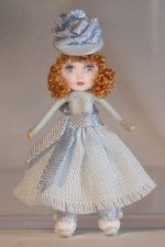 Doll Light Blue by Cheryl Warder