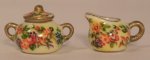 Chintz Bird Creamer & Sugar by Christopher Whitford