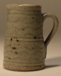 Engraved Pitcher #111 Grey by Elisabeth Causeret