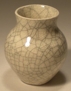 Craquele Vase #C2-1 by Elisabeth Causeret