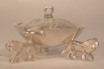 Lion Serving Dish by Simon Walker