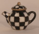 Jester Check Teapot by Christopher Whitford