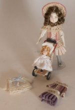 Doll with Extra Clothes #A by Almudene Ferrandez