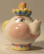 Mrs.Potty Teapot by Valerie Casson