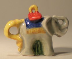 Elephant African Teapot by Valerie Casson