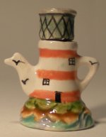 Lighthouse Teapot by Valerie Casson