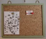 Message Board Green by Patrizia Santi