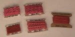 Trim Cards set of 5 #39 by Maryvonne Herholtz
