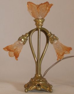 Triple Curved Lamp by Jim Pounder