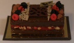 Chocolate Torte Cake by Victoriya Ermakova