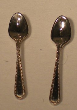 Serving Spoons set of 2 by Peter Acquisto