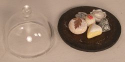 Cheese in Glass Covered Display #2 by Andrea Thieck