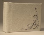 Guest/Scrap White Leather Book by Dateman