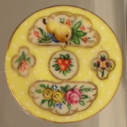 China Plate #152 Meissen Medellion by Christopher Whitford