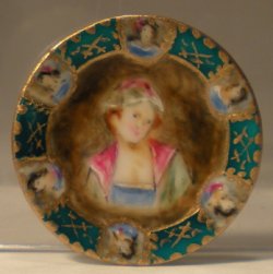 China Plate #147 Royal Berlin Portrait by Christopher Whitford