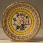 China Plate #90 Sevres Flower C by Christopher Whitford