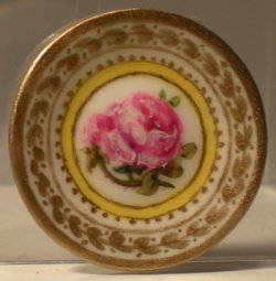 China Plate #82 Sevres Flower D by Christopher Whitford