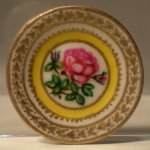 China Plate #80 Sevres Flower E by Christopher Whitford