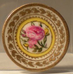 China Plate #81 Sevres Flower B by Christopher Whitford