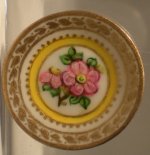 China Plate #79 Sevres Flower A by Christopher Whitford