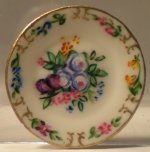 China Plate #137 English Flower by Christopher Whitford