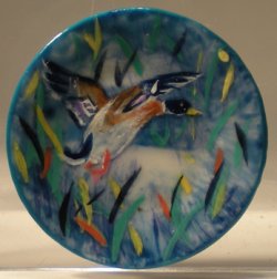 China Plate #143 French Game by Christopher Whitford