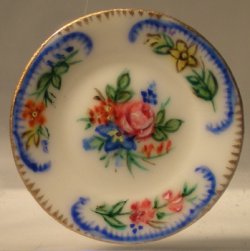 China Plate #140 Roses by Christopher Whitford