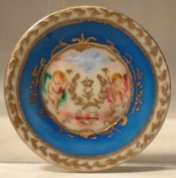 China Plate #88 Limoges Cherub by Christopher Whitford