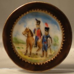 China Plate #154 Russian Military by Christopher Whitford