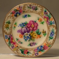 China Plate #139 Royal Worchestor Floral by Christopher Whitford