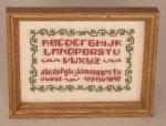 Embroidered Sampler #4 by Genevieve Parrain
