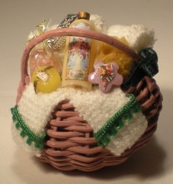 Perfume/Bath Shop Basket by Alice Gegers