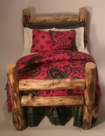 Lodge Bed by Lorraine Scuderi