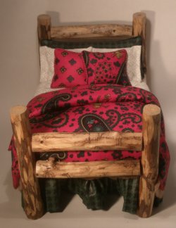 Lodge Bed by Lorraine Scuderi