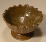 Fluted Bowl #61T Brown by Elisabeth Causeret #A