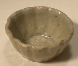 Fluted Bowl #60T Grey by Elisabeth Causeret #A