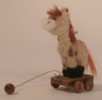 Pull Toy Horse by Ana Ankinaki