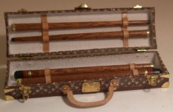 LV Monogram Pool Cue Case by Jose Gomez