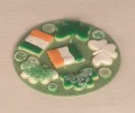 Plate of St.Patrick's Day Cookies by Carolyn McVicker
