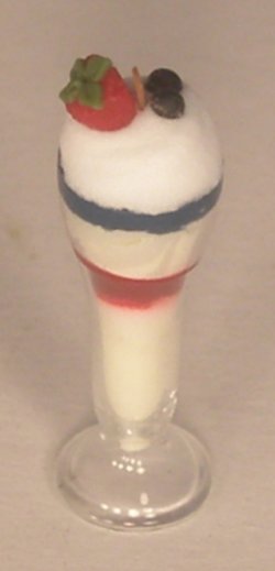 Red White & Blue Parfait by Carolyn McVicker