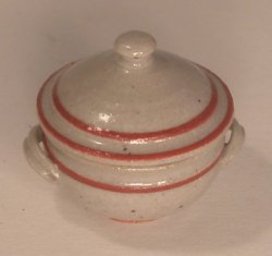 Tureen Red Stripe by Elisabth Causeret