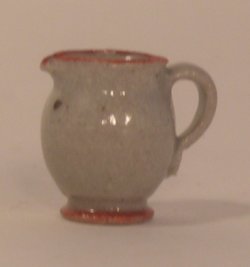 Small Pitcher Red Stripe by Elisabth Causeret