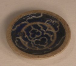 French Reginal Decorated Plate #5 by Elisabeth Causeret