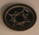 French Reginal Decorated Plate #6 by Elisabeth Causeret