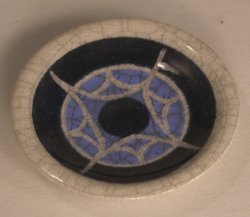 French Reginal Decorated Plate #1 by Elisabeth Causeret