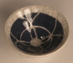 French Reginal Decorated Bowl #8 by Elisabeth Causeret