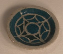 French Reginal Decorated Plate #10 by Elisabeth Causeret