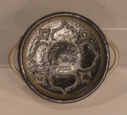 French Reginal Decorated Handled Bowl #11 by Elisabeth Causeret