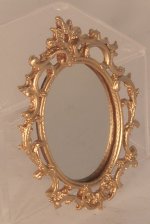 Small Oval Mirror by Lucy Askew
